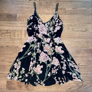 Anthropology Floral Dress